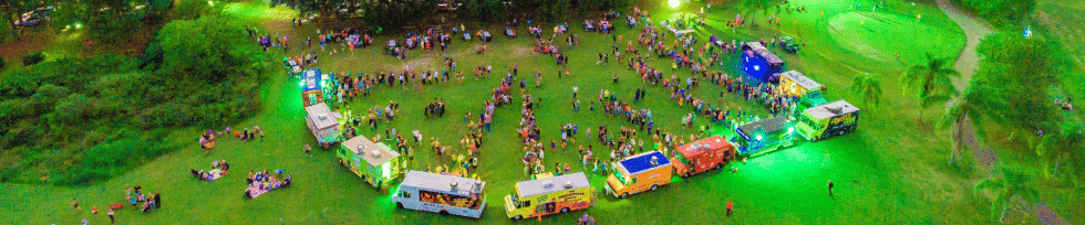 Outdoor Catering Food Truck Event