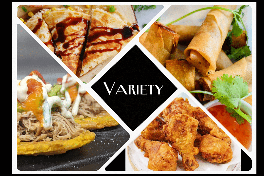 Variety of Foods